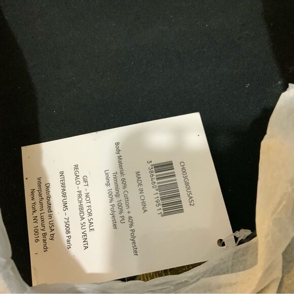 Jimmy Choo Perfume Tote Bag Weekender Shoulder Bag Black Gold NWT! - Picture 7 of 8